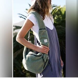 Free People Movement Overachiever Sherpa Sling Bag
